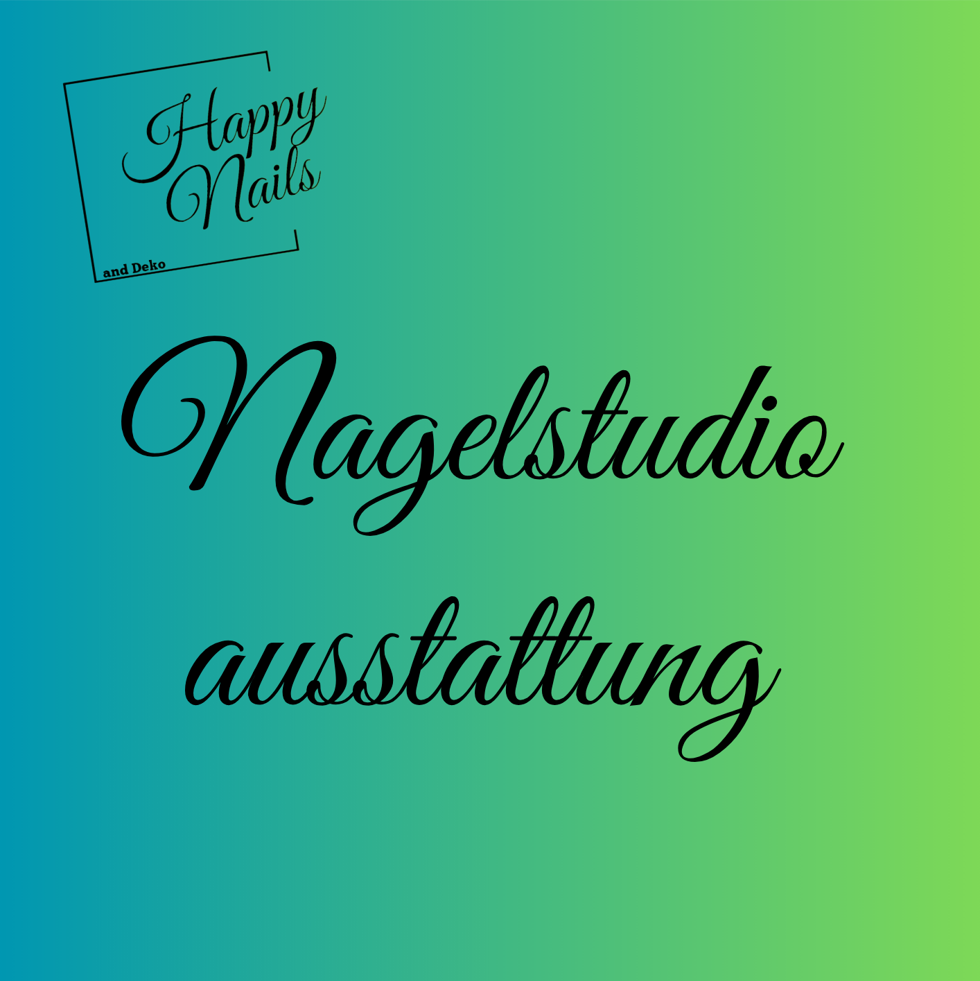 Nagelstudioausstattung
